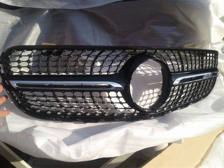 Nowy Grill Atrapa Mercedes GLC A253 X253 Diamond Kamera Distronic Gril