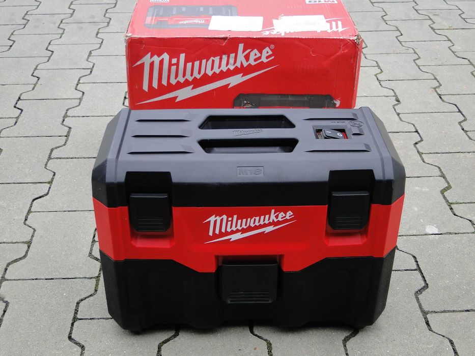 Odkurzacz aku akumulatorowy MILWAUKEE M18VC-2 18V sucho mokro jak Nowy