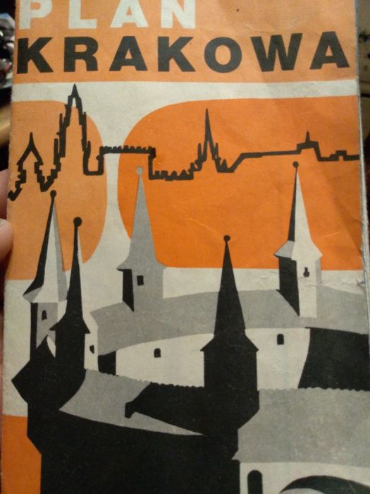 Mapa Krakowa historia Krakowa Kraków