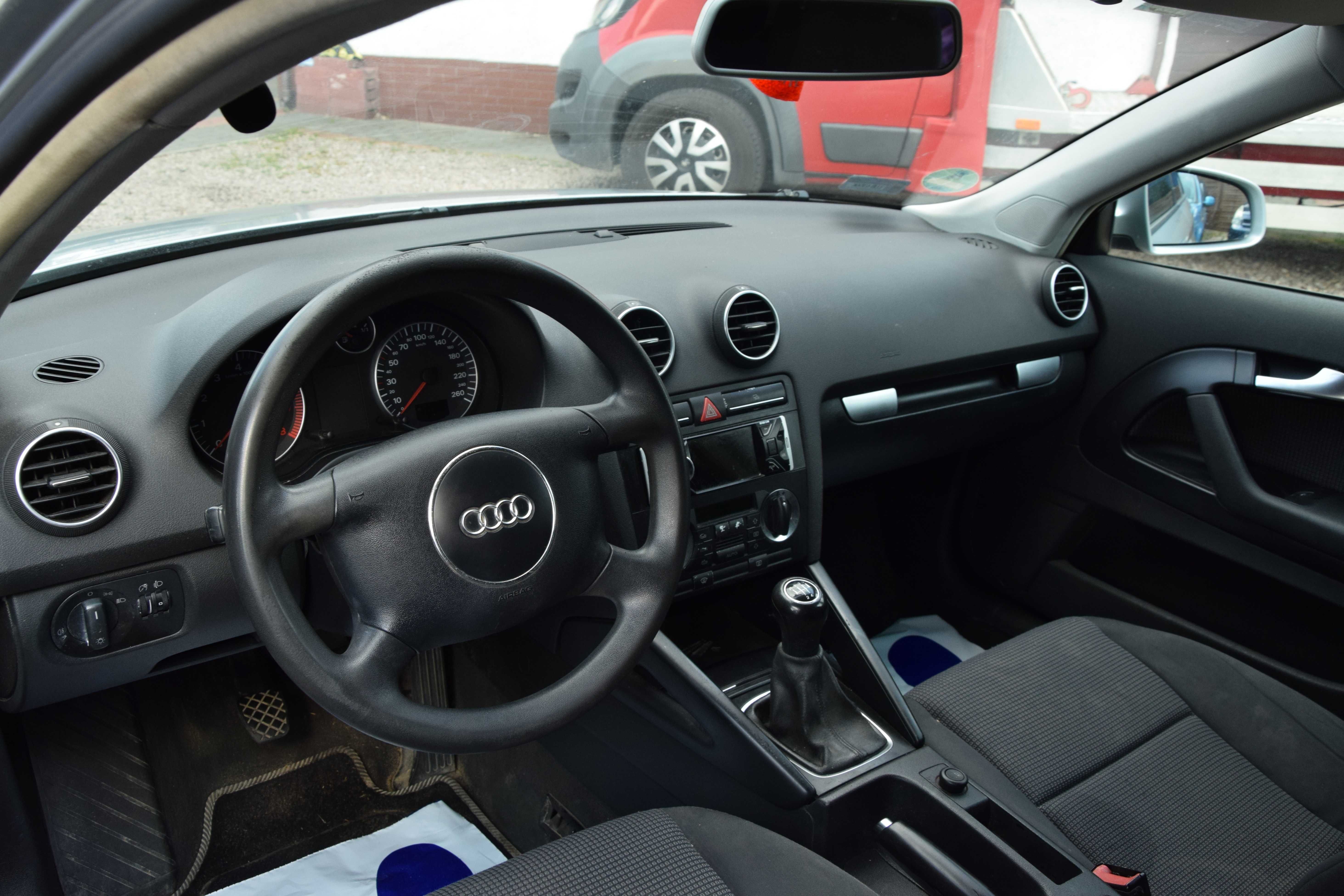 AUDI A3 8P 1.6 MPI Benzyna+LPG Klimatyzacja Elektryka 2003 ROK!