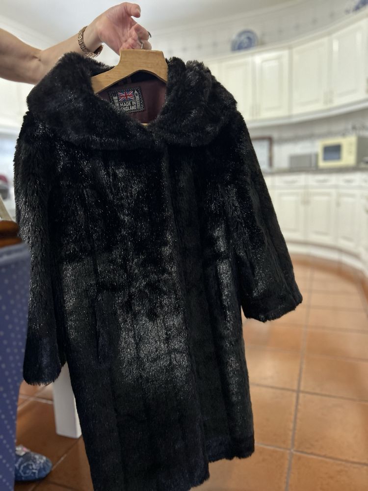 Casaco pele de Mulher em Vison macho ( VERDADEIRO )