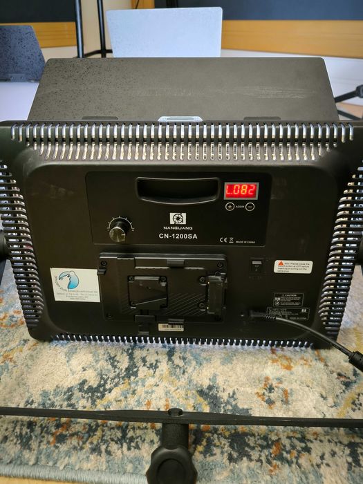 Kit luzes LED estudio Nanguang CN-1200 SA