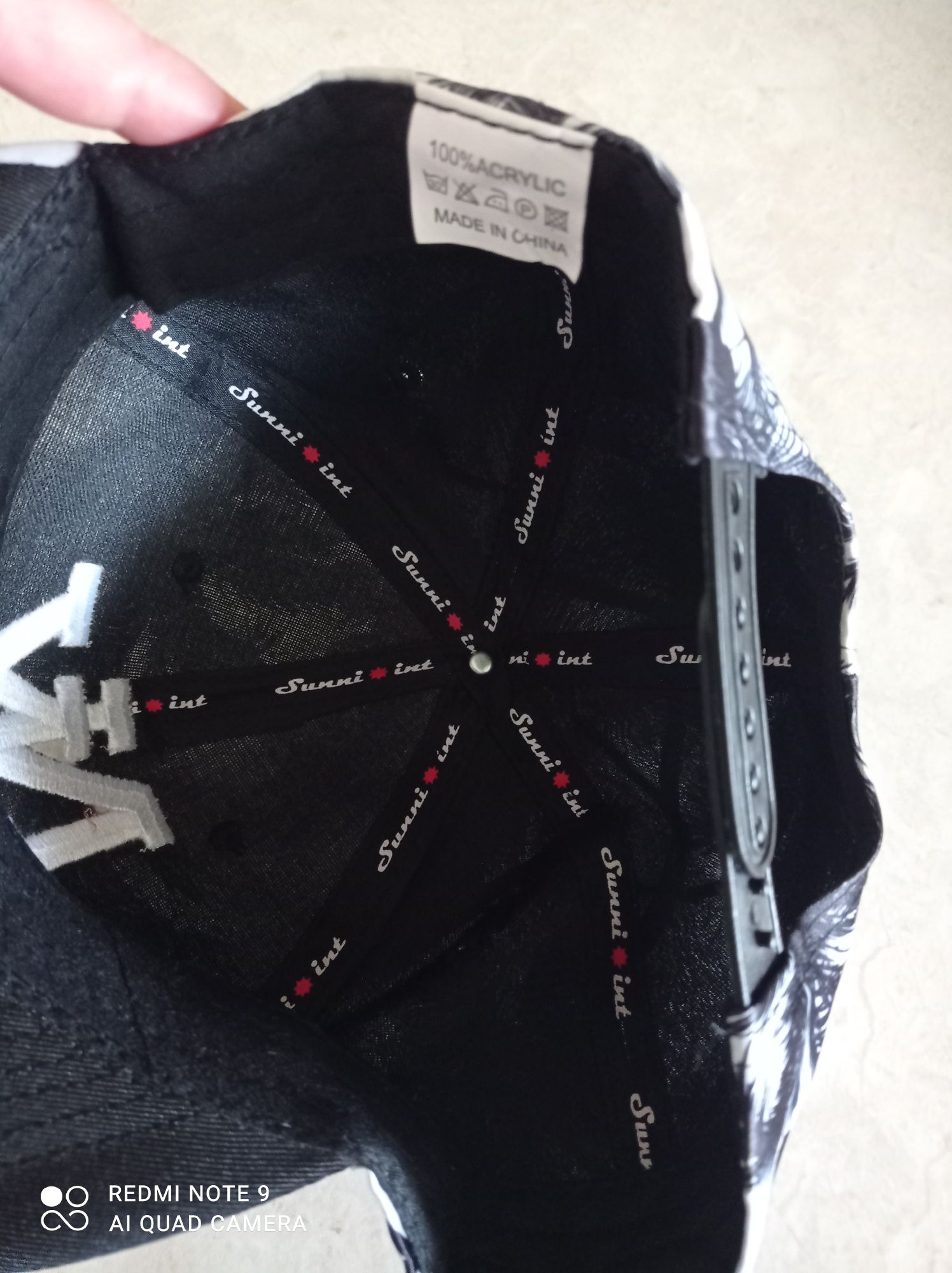 Nowa czapka z daszkiem Snapback NY New York męska