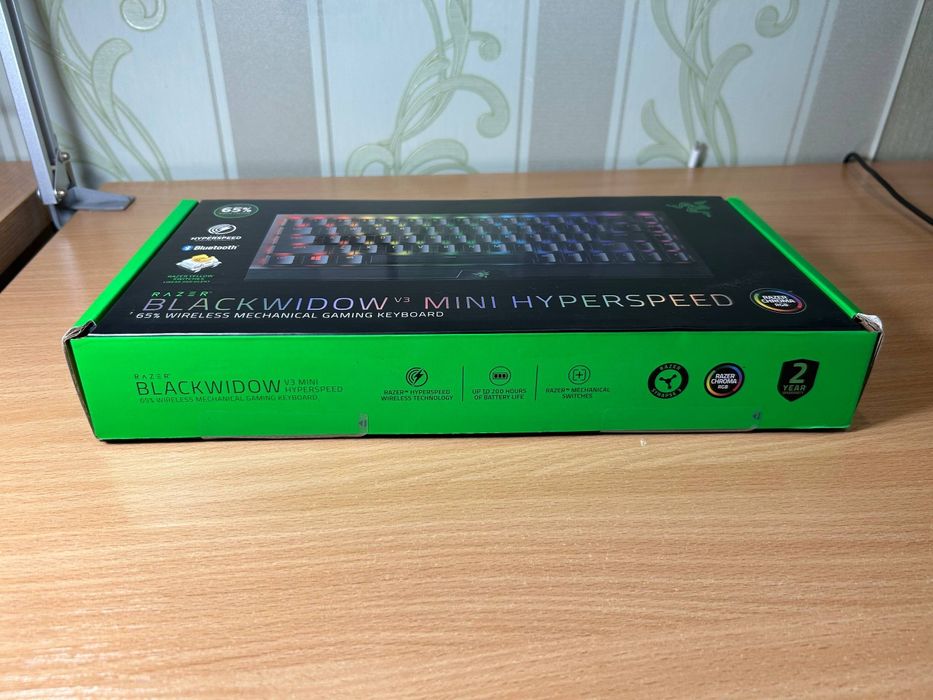 Нова ігрова клавіатура Razer BlackWidow v3 mini Hyperspeed