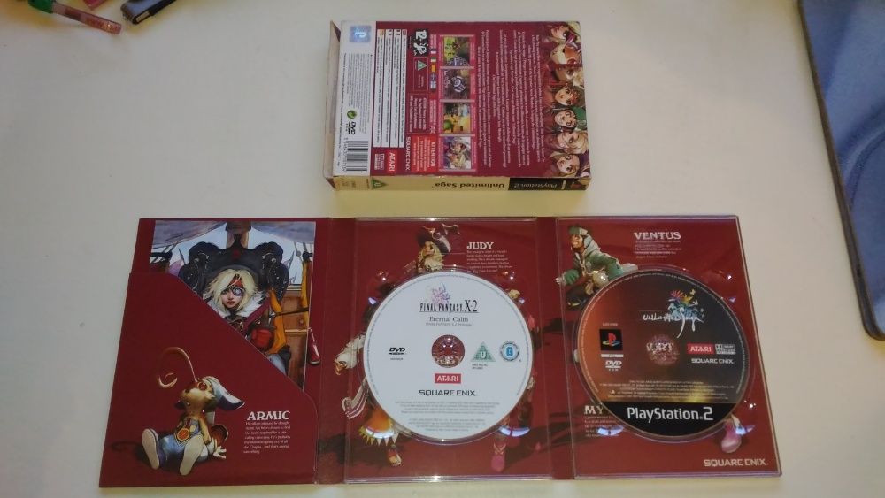 Jogos PS2 - Unlimited Saga, Dark Cloud, Shadow Of Memories