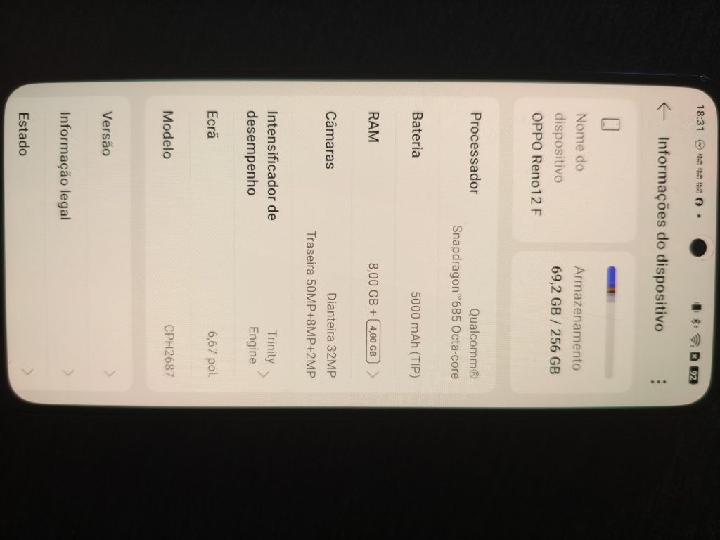 OPPO Reno 12F 256G