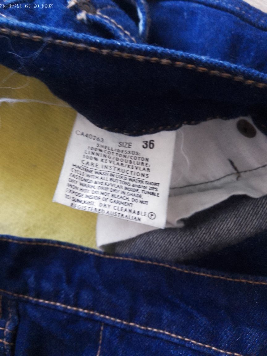 Мотоджинси кевларові draggin jeans 36р