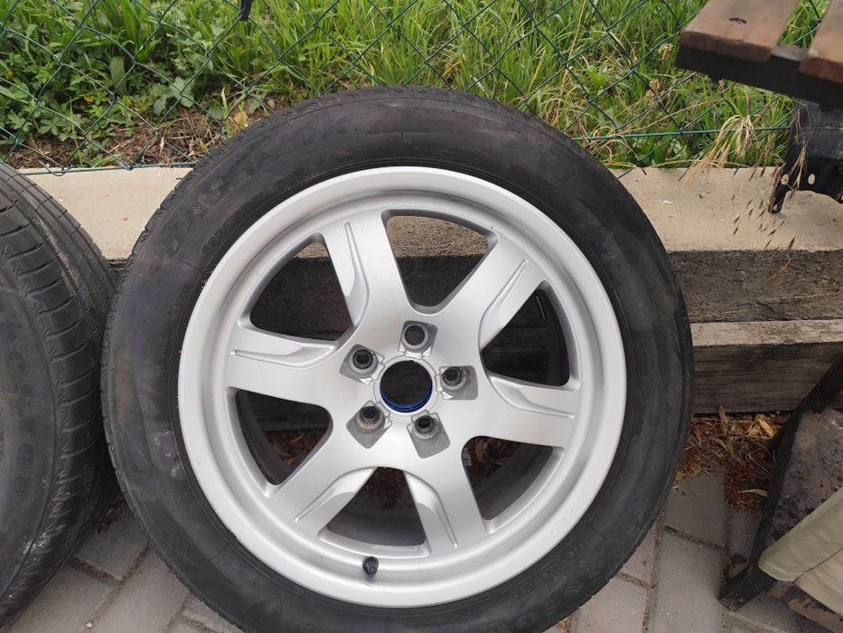 Sprzedam alufelgi z oponami 5x112 ET28 od audi