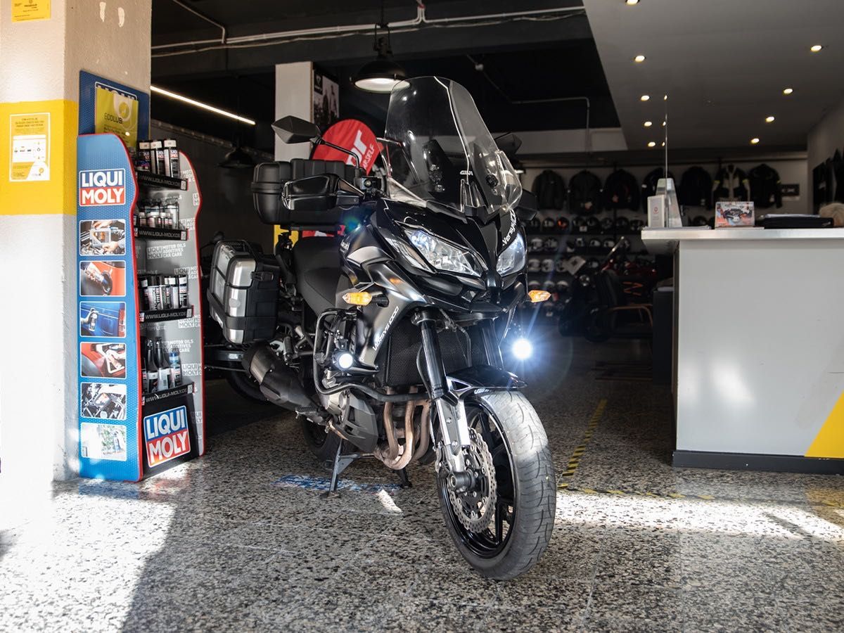 Kawasaki Versus 1000 de 2015 Optimo estado, ABS, CrashBars, Malas Givi