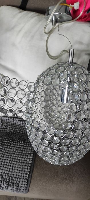 Lampa kryształki sufitowa