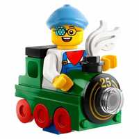 Lego Minifigurka col25-10 Train Kid/Pociąg/Mikol