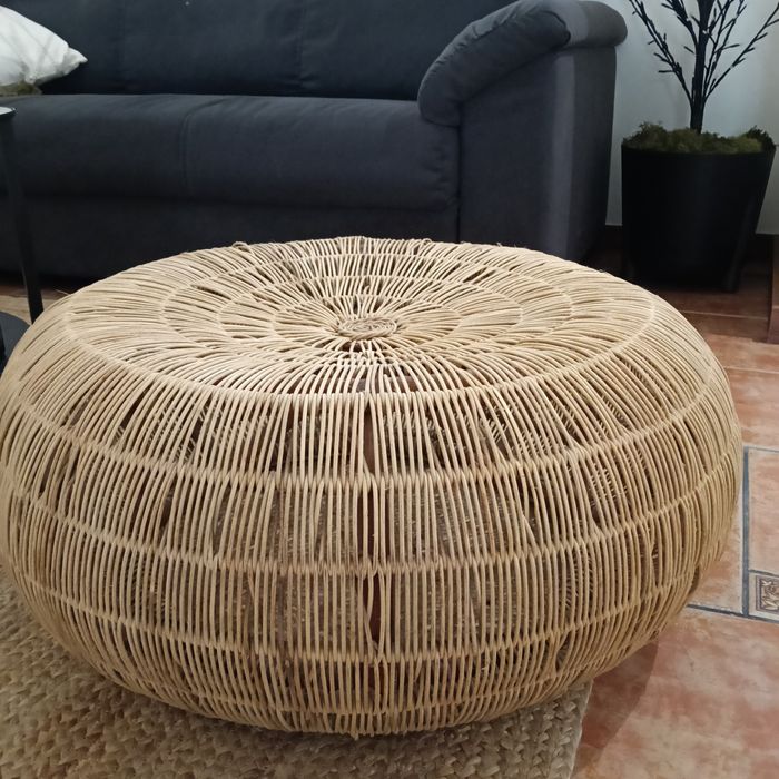Pufe de palhinha