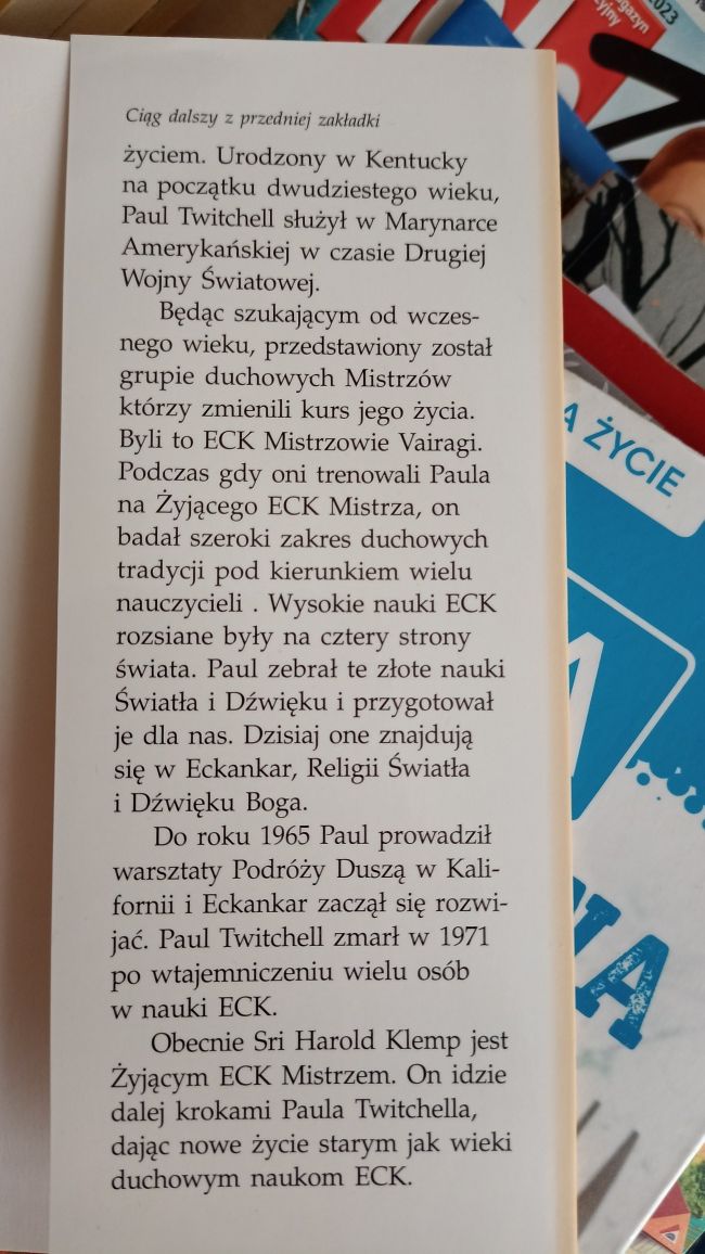 Nieznany nad Rzeką - Paul Twitchell