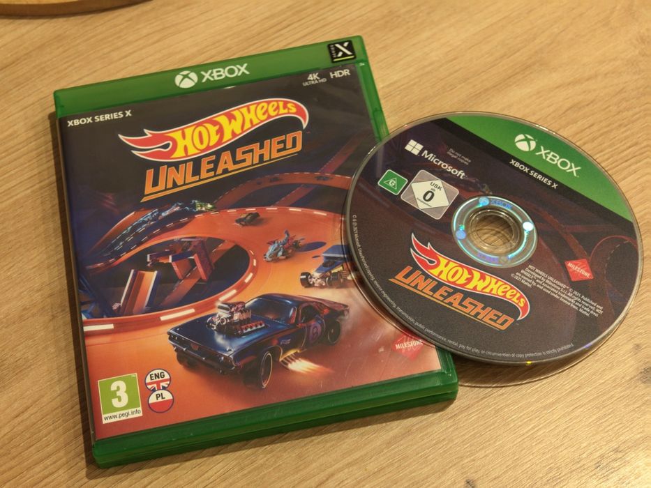 Hot Wheels Unleashed PL Xbox Series X HDR Jak Nowy Ideał Komplet