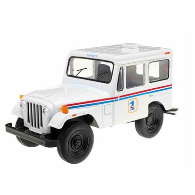 Model 1:26, 1971 Jeep Dj-5B Usps Edition, Biały (A