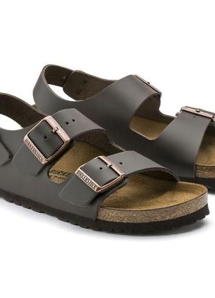 босоножки birkenstock milano natural leather 40  рр