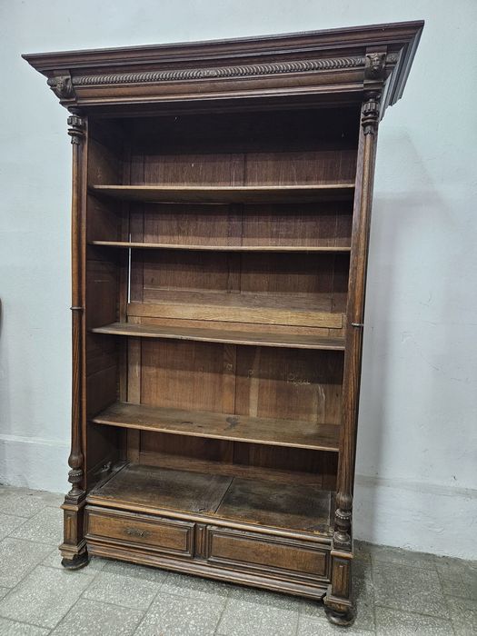 Biblioteczka neorenesansowa regał