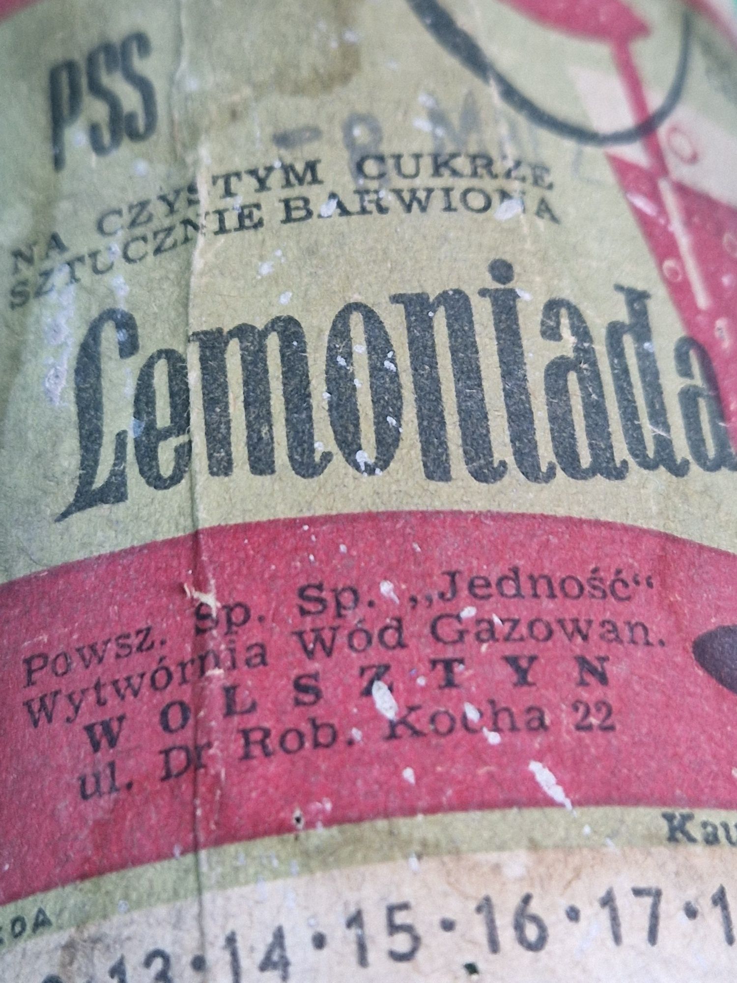 Butelka po lemoniadzie