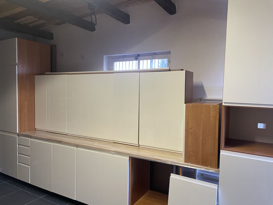 Meble kuchenne biały połysk , dowoz