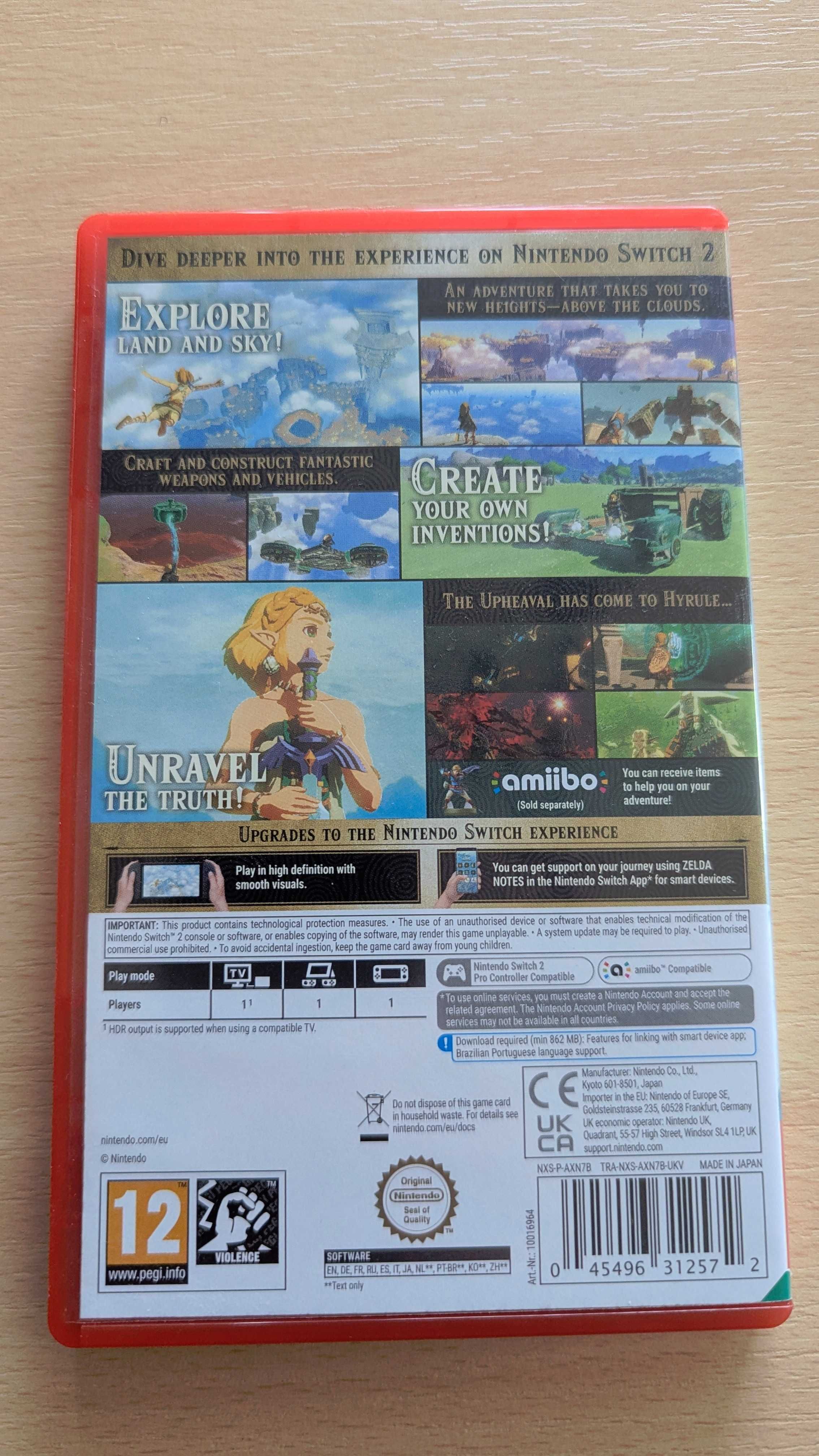 The Legend of Zelda: Tears of the Kingdom Switch 2