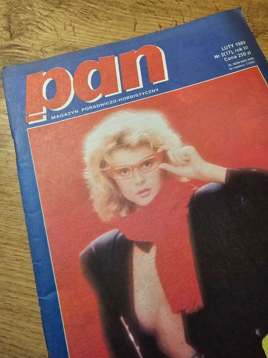 UNIKAT! Magazyn PAN - luty 2/1989 - polski PLAYBOY