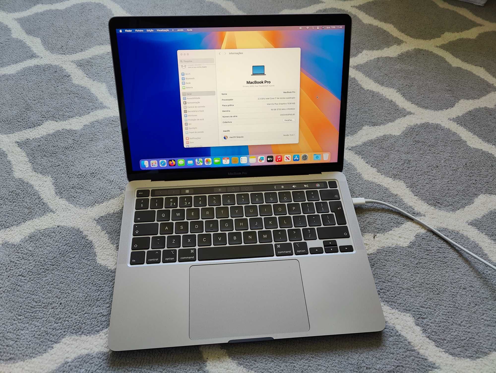 MacBook Pro 13" 2020 TouchBar i7 16GB 500GB SSD Final Cut DJ Office #4