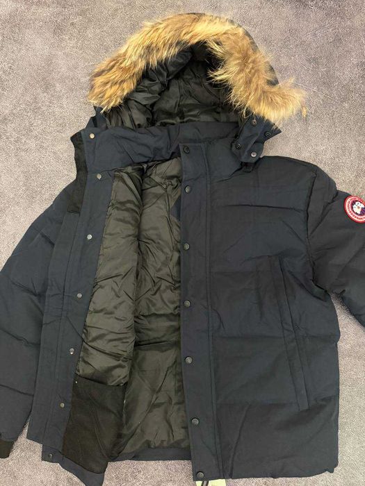 Canada Goose Puffer Jacket Blue