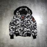 MĘSKA Kurtka Bomberka PREMIUM Zimowa Superdry Expedition Moro Camo