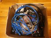 części elektroniczne, kable, złom elektroniczny ok 5kg