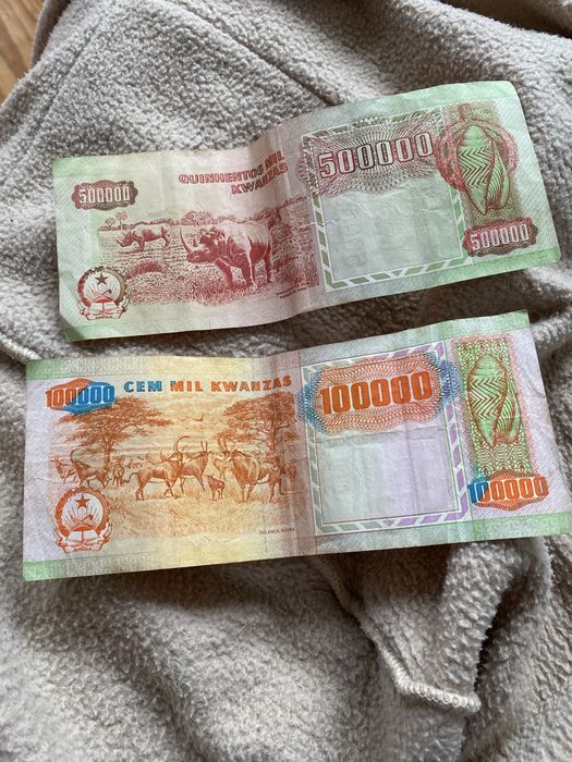 Notas em muito bom estado