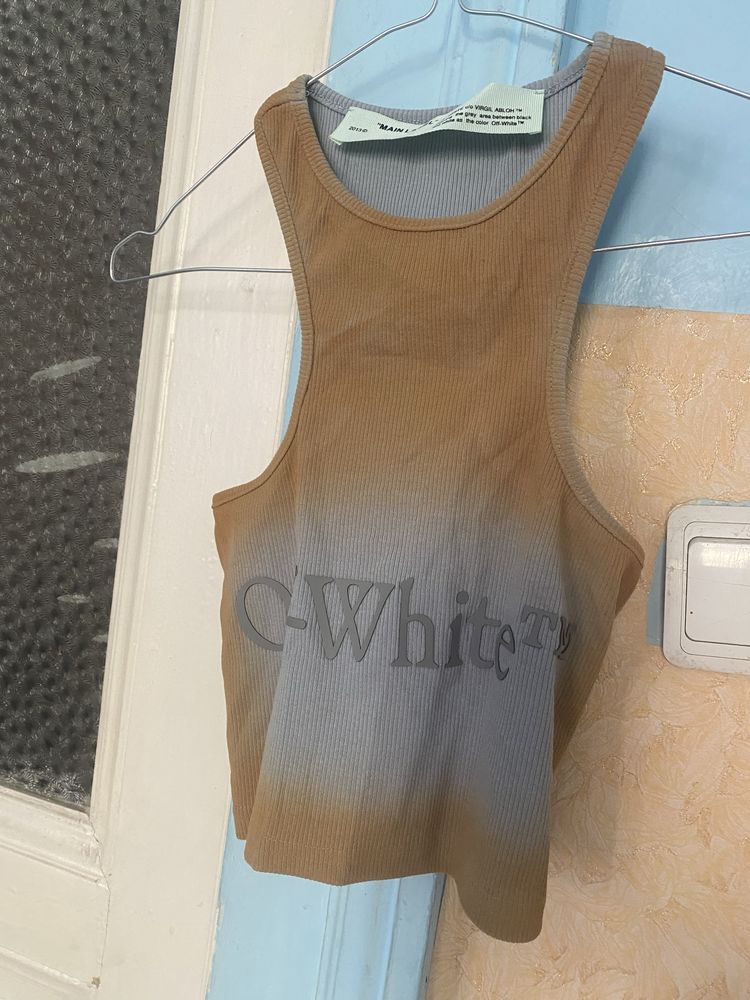 Топ OFF WHITE 46 М оригинал для атлетики и фитнеса