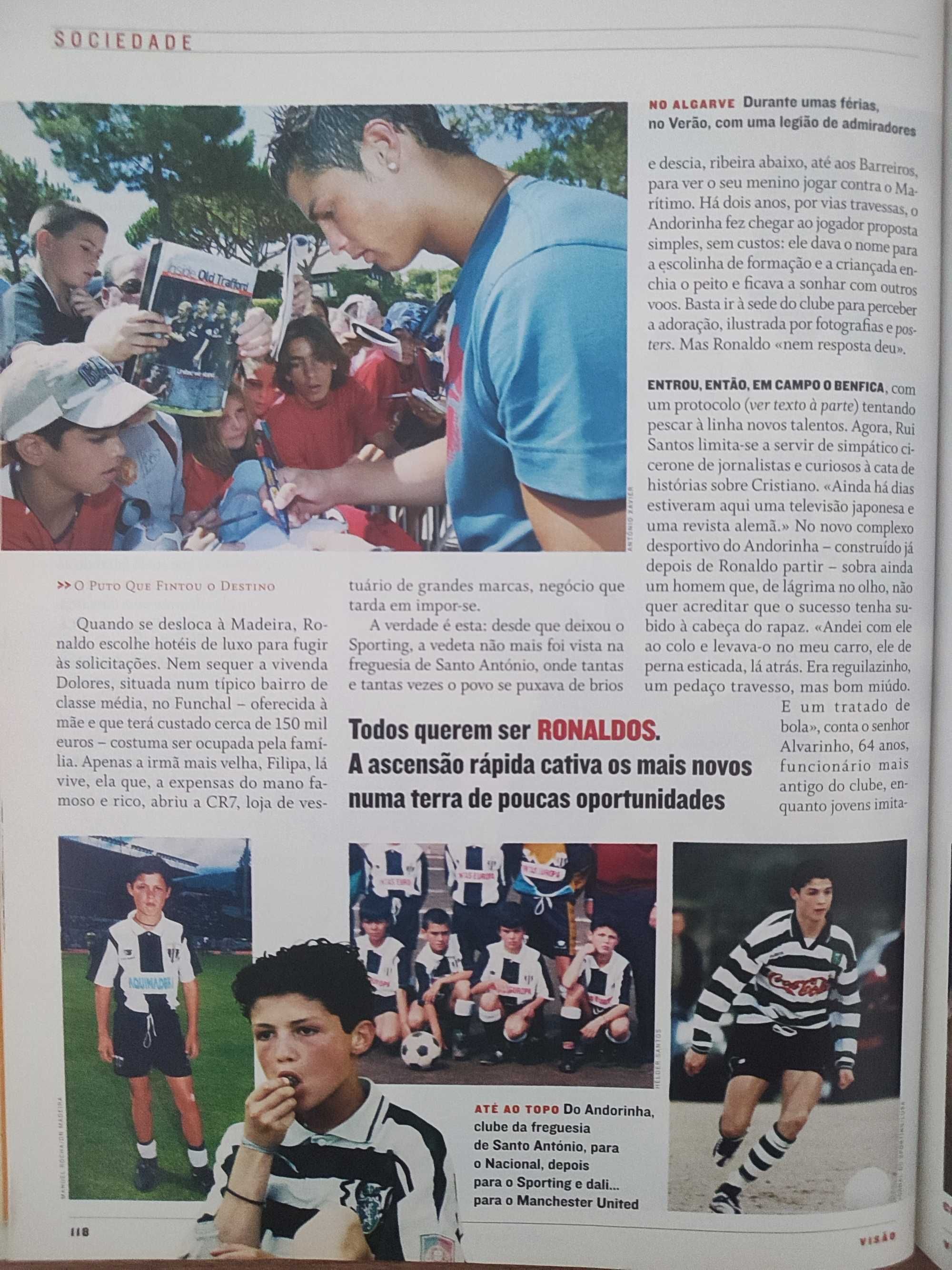 Revista Visão - Cristiano Ronaldo