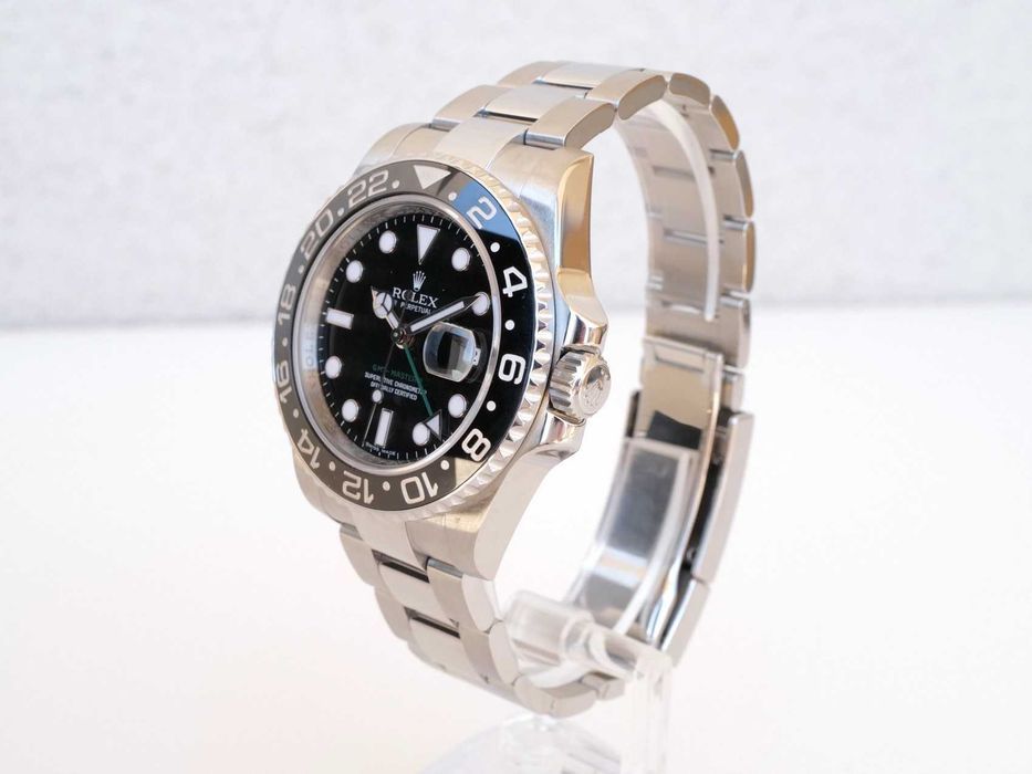 Rolex GMT-Master II Oyster Steel Black Dial 40mm