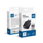 BLUE STAR ładowarka sieciowa 3A 25W Typ C + kabel Typ C do Typ C