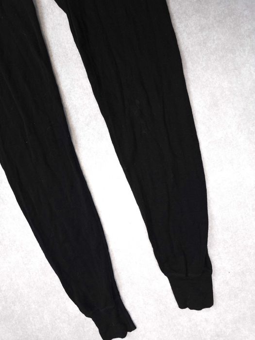 ESKIMO Merino Wool Getry Spodnie Termiczne Męskie Czarne XL