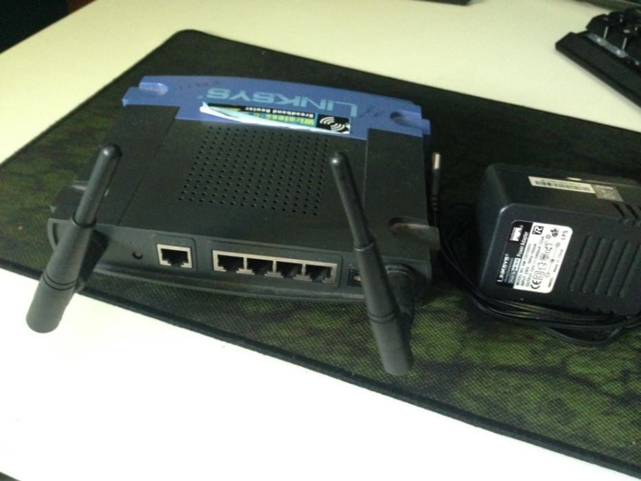 Modem router linksys wireless