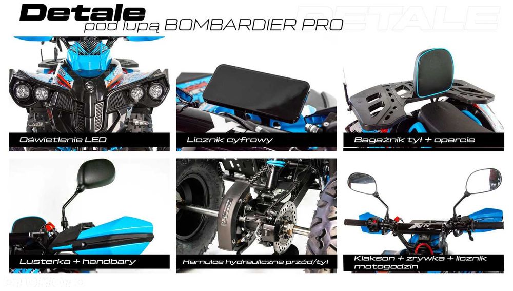 Quad VARIA PRO 125 Automat koła 8 cali Raty Dowóz tego samego dnia