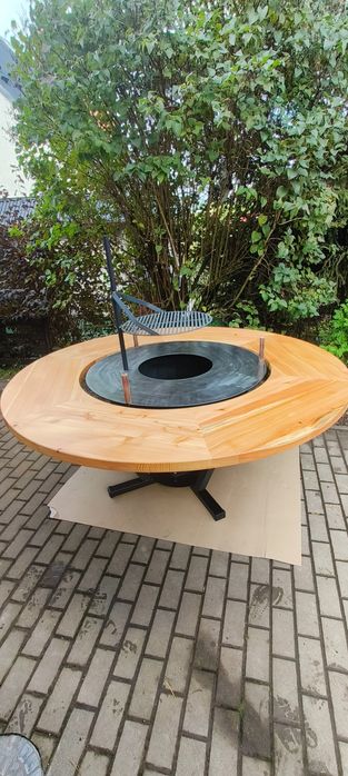 Palenisko / Grill ogrodowy wersja premium. Onrotowy środek!