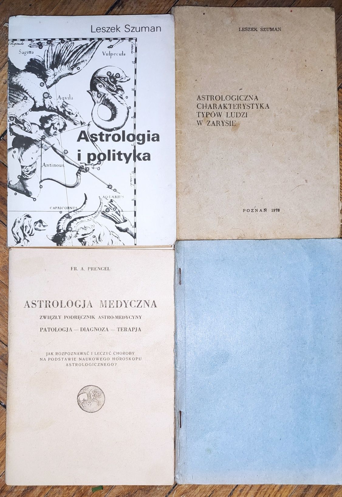 Szuman Prengel astrologia medyczna urodzeniowej ludzi w zarysie 1932