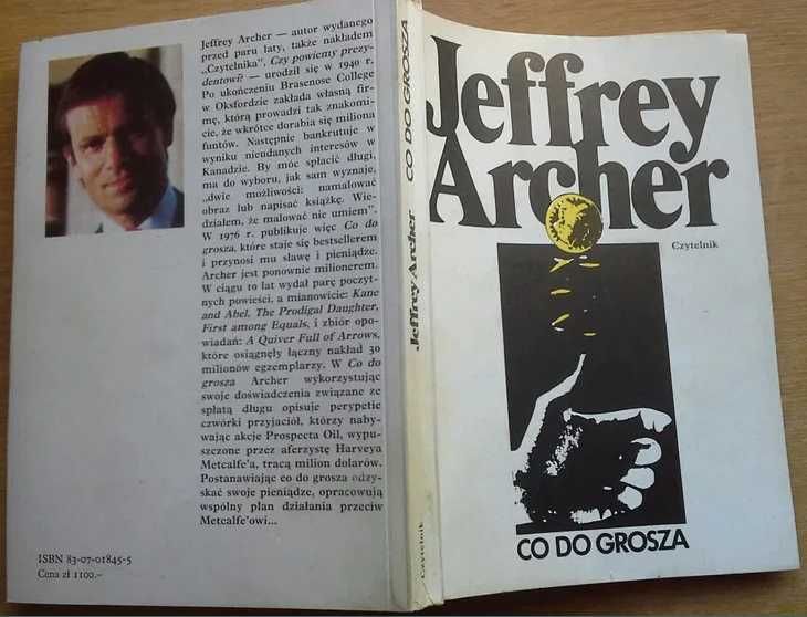 Co do grosza - Jeffrey Archer