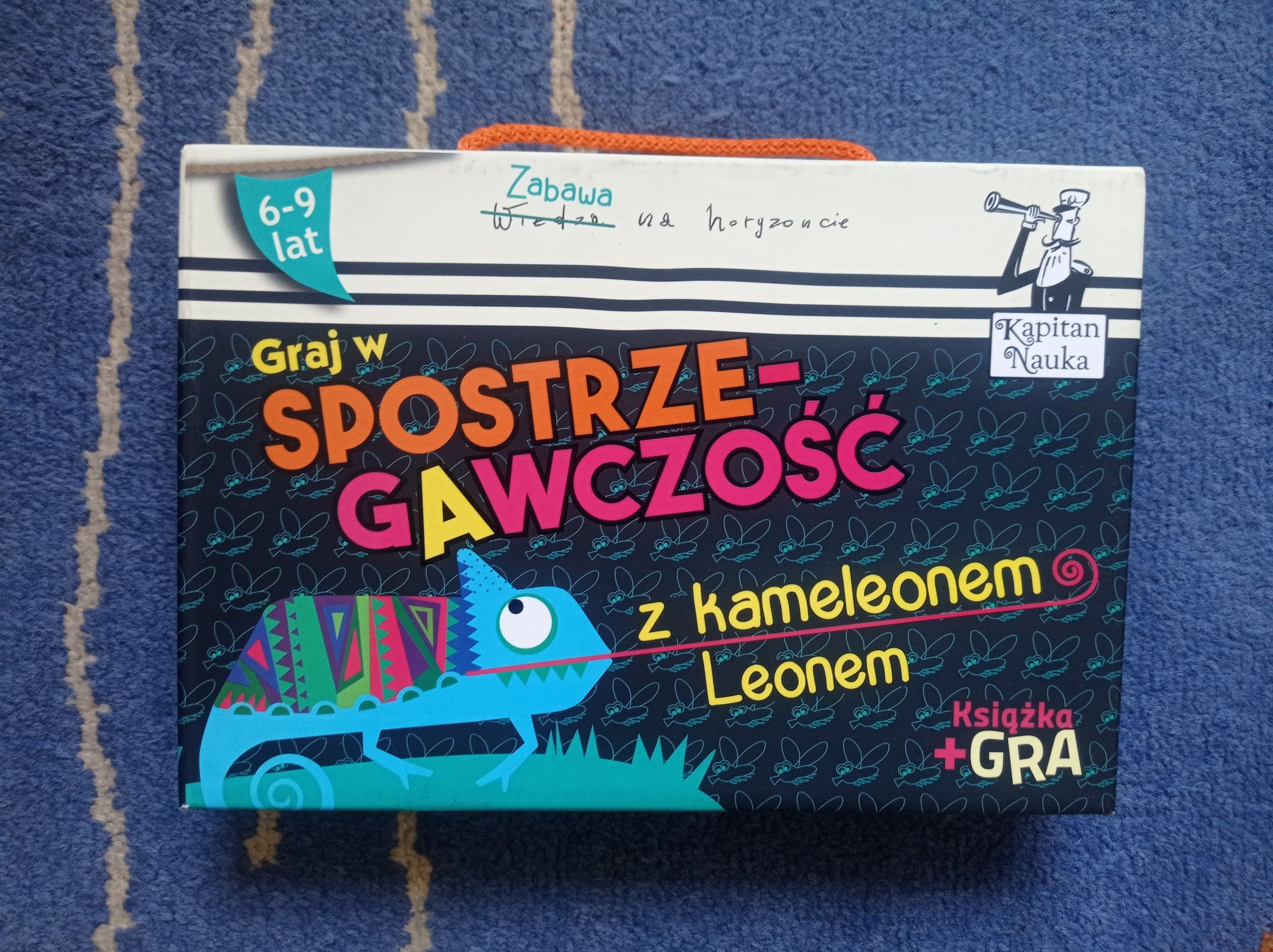 Graj w spostrzegawczość 6-9 lat Kapitan Nauka