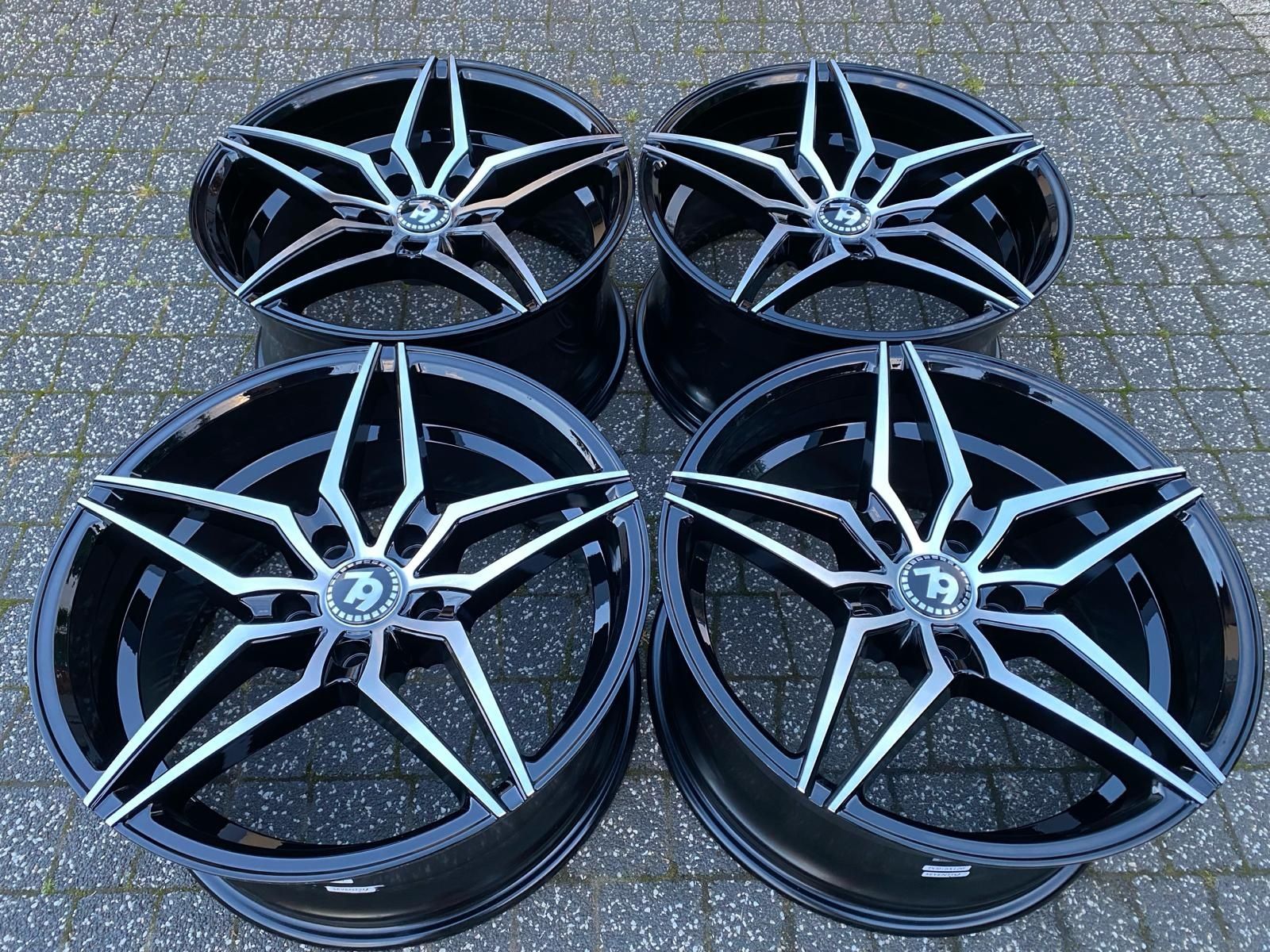 Nowe  18" BMW 5x120  9j et35 F10 F30 E90 X1 X3 E46  wklesle bikolor