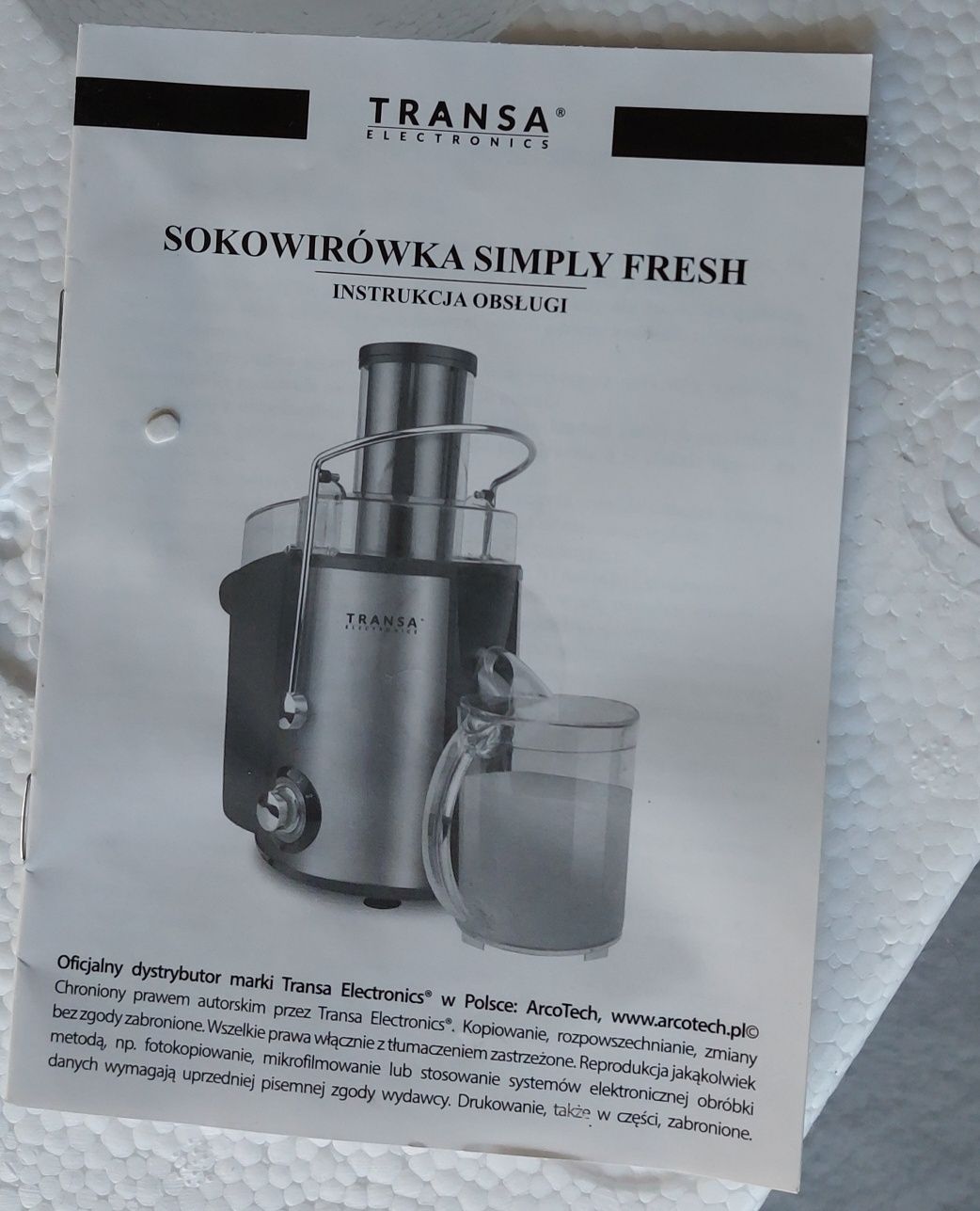 Sokowirówka Simply Fresh ST-15 1200W