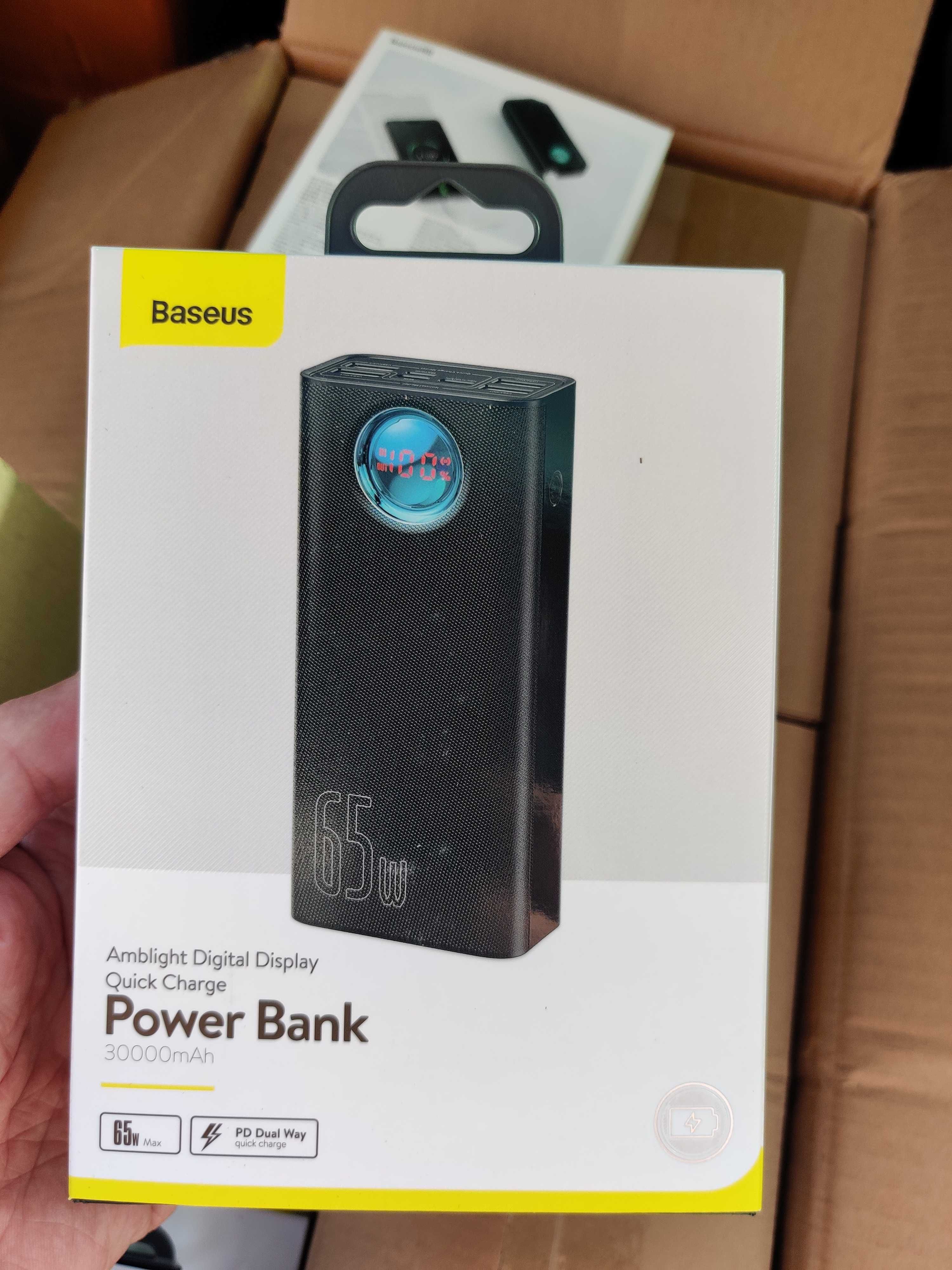 PowerBank Baseus 30000mAh 65W Повер банк