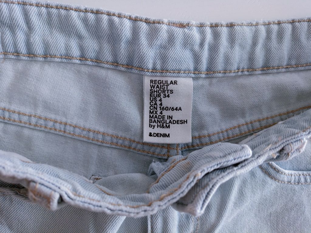 Szorty jeansowe H&M r. 34