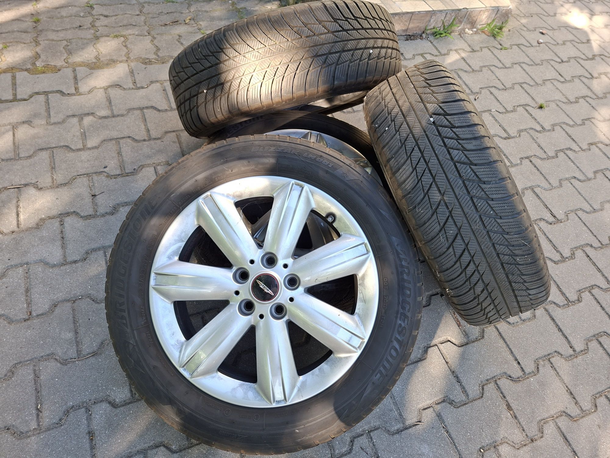 205/60 R17 Koła Zimowe MINI Countryman F60 Oryginalne Felgi 5x112 JHW