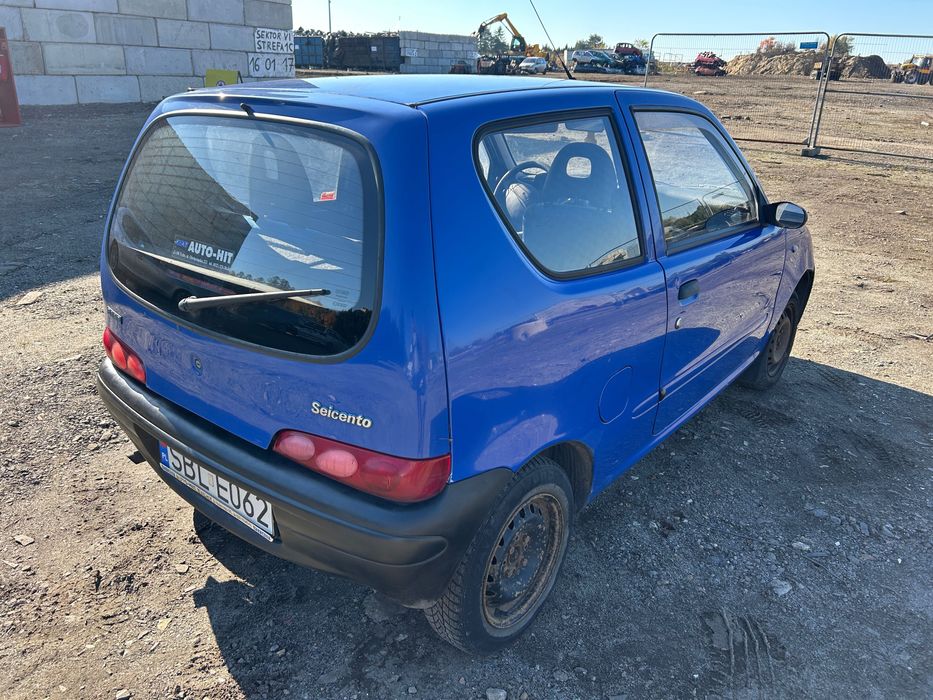 Fiat Seicento 2002r. 1.1 MPI 124tys.!