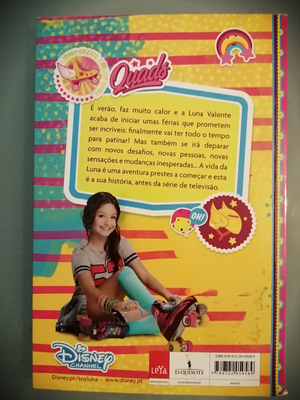 Soy Luna - O Princípio do Verão	de Walt Disney 	Como novo!!