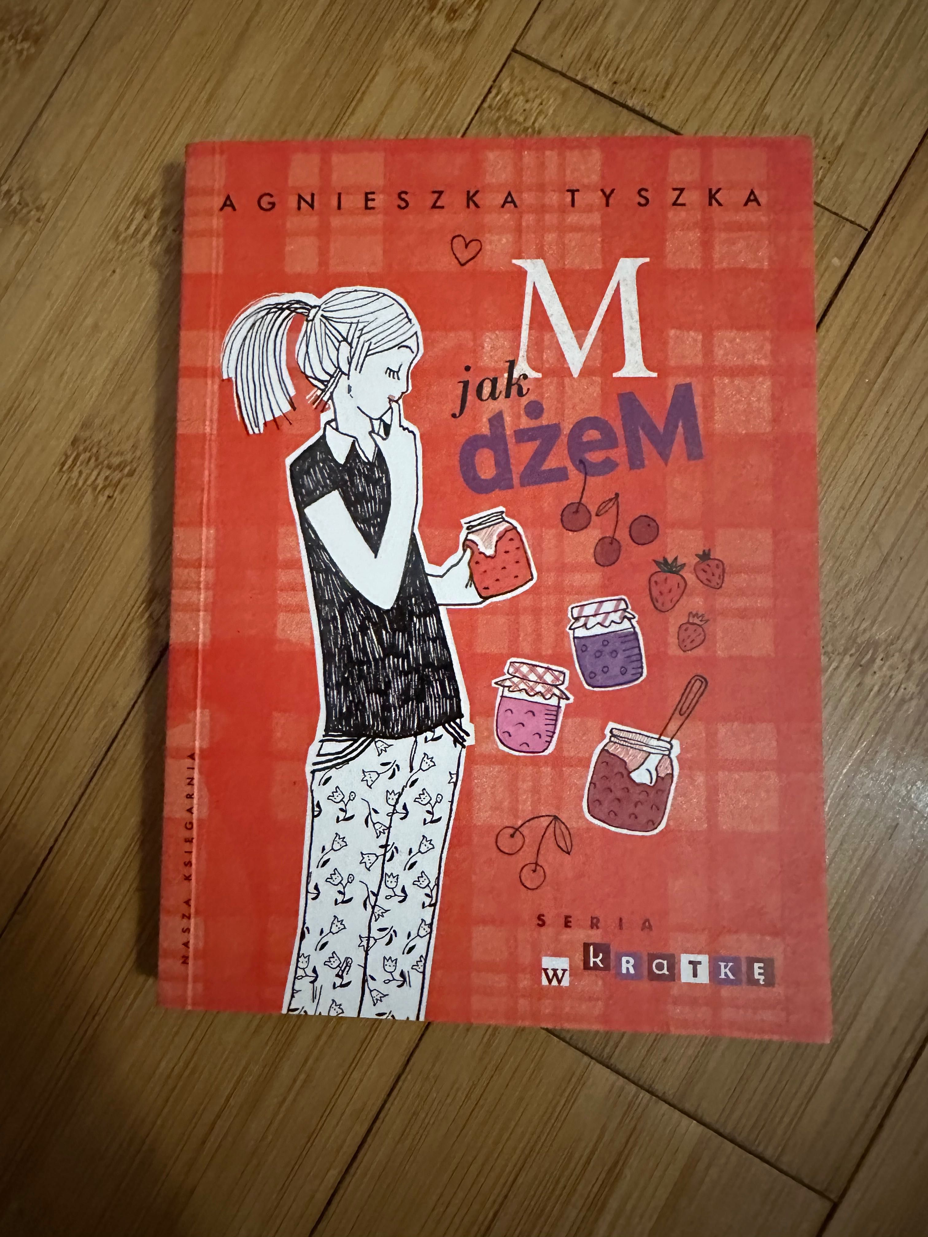 M jak dżem Agnieszka Tyszka seria w kratkę książka