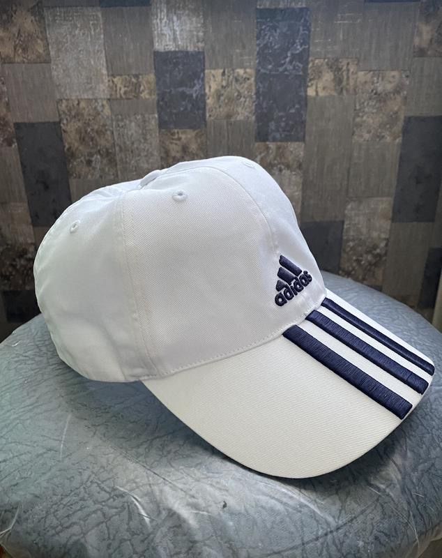 Кепка адидас adidas бейсболка три смужки headwear вінтажна